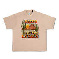 Burro faith is trusting the unseen Urban Heavy Tee - JahusDesignShop
