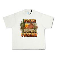 Pistachio faith is trusting the unseen Urban Heavy Tee - JahusDesignShop