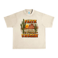 Sandshell faith is trusting the unseen Urban Heavy Tee - JahusDesignShop