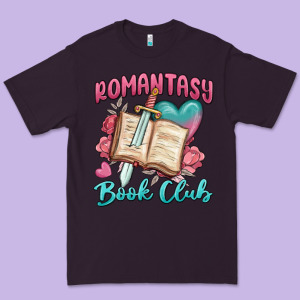 Romantasy Book Club Premium Tee Designed By Maliassmallbusiness