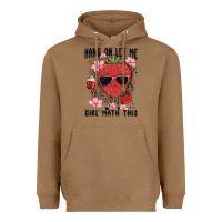 Toasted Coconut hang on let me girl math this Heavyweight Hoodie - MaliasSmallBusiness