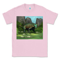 Bubblegum Pink ankylosaurus tumbler Classic Tee - Artiststas