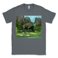 Charcoal Heather ankylosaurus tumbler Classic Tee - Artiststas