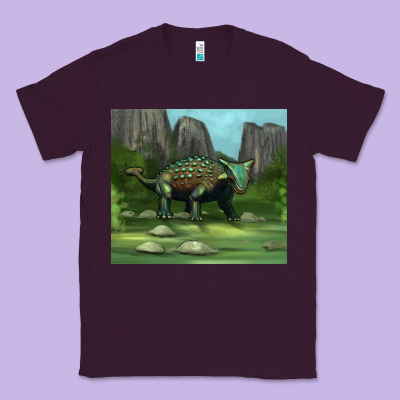 Ankylosaurus Tumbler Classic Tee Designed By Artiststas