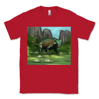 Red ankylosaurus tumbler Classic Tee - Artiststas