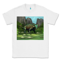 White ankylosaurus tumbler Classic Tee - Artiststas