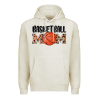 Oatmeal Heather basketball mom Premium Hoodie - AdoDesignShop
