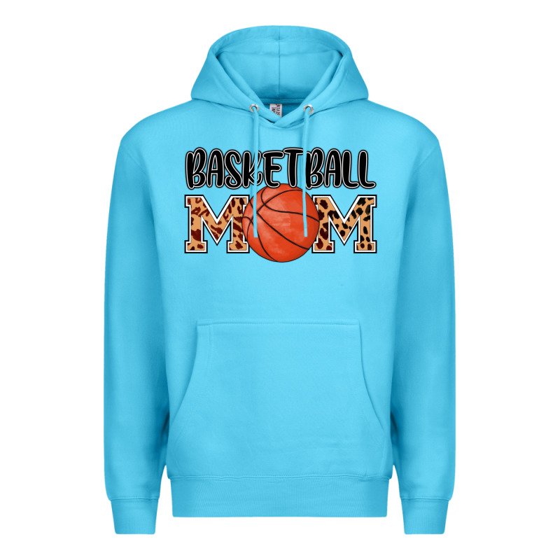 Basketball Mom Premium Hoodie by AdoDesignShop | Teevron