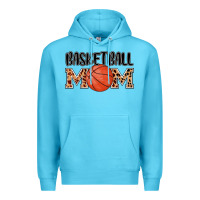Ocean Blue basketball mom Premium Hoodie - AdoDesignShop