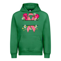 Emerald Personalized Breast Cancer ribbon Urban Hoodie - NancyCooperArtShop
