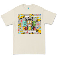 Bone school bus driver Premium Tee - MaliasSmallBusiness