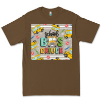 Cacao school bus driver Premium Tee - MaliasSmallBusiness