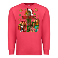 Cardinal The real gift is Jesus Premium Sweatshirt - NancyCooperArtShop