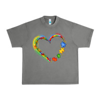 Tornado autism heart Urban Heavy Tee - JahusDesignShop