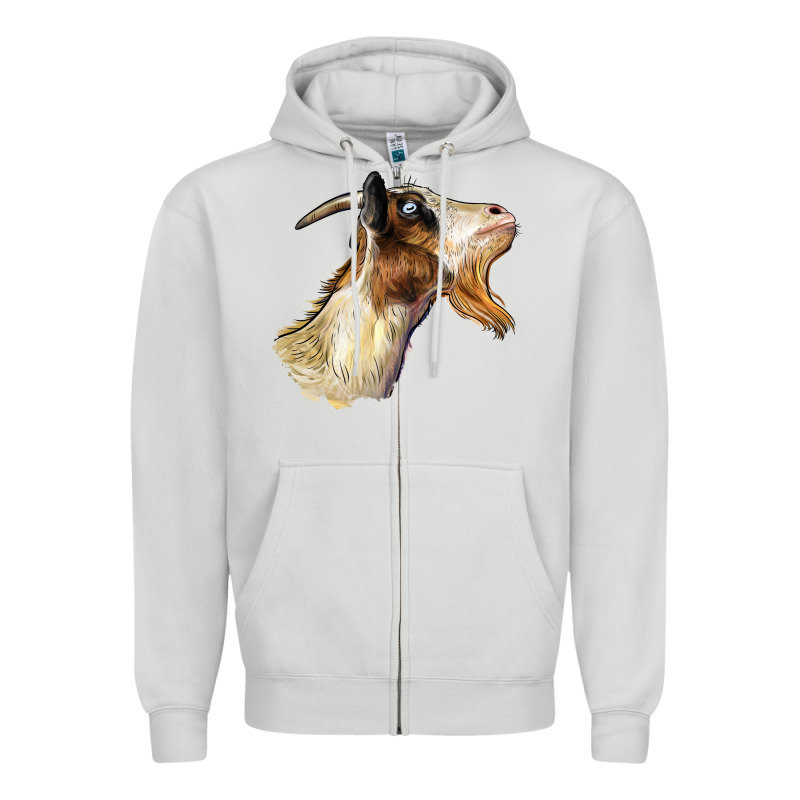 Tennessee Goat Head Zipper Hoodie by LillyAllenDesigns | Teevron