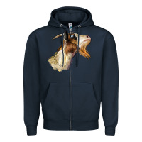 Navy Tennessee Goat Head Zipper Hoodie - LillyAllenDesigns
