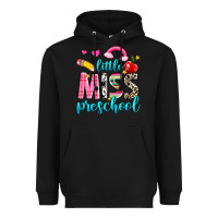 Black little miss preschool Heavyweight Hoodie - NancyCooperArtShop