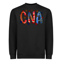 Black cna america Heavyweight Sweatshirt - RacoonDesign