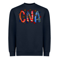 Navy cna america Heavyweight Sweatshirt - RacoonDesign
