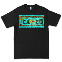Black teacher license plate Premium Tee - BarkalooDesign