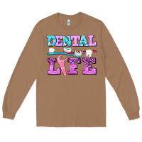 Toasted Coconut dental life with teeth Long Sleeve Tee - AdoDesignShop