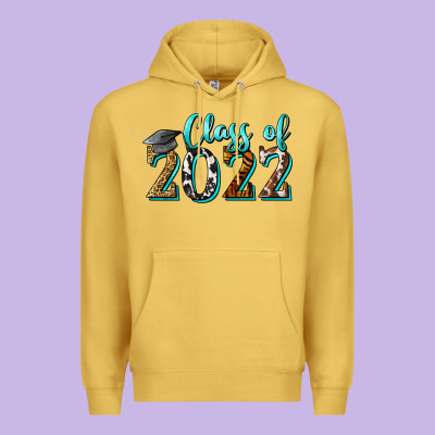 Class Of 2022 Graduation Premium Hoodie Designed By Barkaloodesign