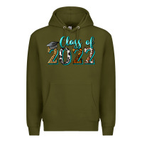 Army Green class of 2022 graduation Premium Hoodie - BarkalooDesign