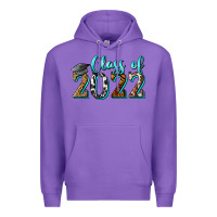 Purple class of 2022 graduation Premium Hoodie - BarkalooDesign