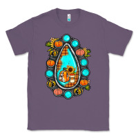 Lavender gemstone pumpkin fall Classic Tee - JahusDesignShop