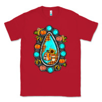 Red gemstone pumpkin fall Classic Tee - JahusDesignShop