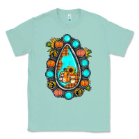 Seafoam gemstone pumpkin fall Classic Tee - JahusDesignShop