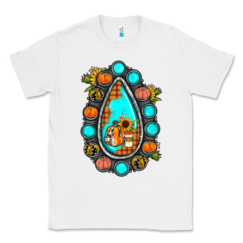 Gemstone Pumpkin Fall Classic Tee by JahusDesignShop | Teevron