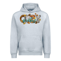 Heather Grey Cozy vibes Urban Hoodie - NancyCooperArtShop