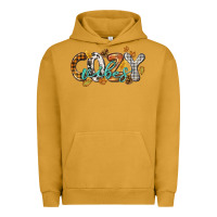Pigment Peanut Butter Cozy vibes Urban Hoodie - NancyCooperArtShop