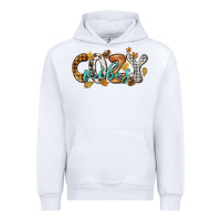 White Cozy vibes Urban Hoodie - NancyCooperArtShop