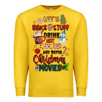 Lemon let's bake stuff drink hot cocoa and watch christm Premium Sweatshirt - MaliasSmallBusiness