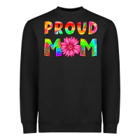 Black proud mom Heavyweight Sweatshirt - HRA Design Shop