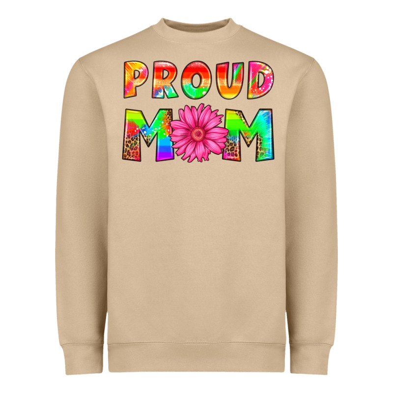Proud Mom Heavyweight Sweatshirt by HRA Design Shop | Teevron