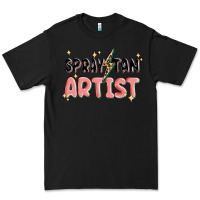 Black spray tan artist Premium Tee - MaliasSmallBusiness