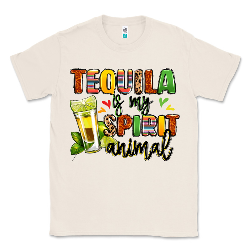 Tequila Is My Spirit Animal Classic Tee by LillyAllenDesigns | Teevron