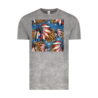 Cloud Rock 4th of july indian headdress seamless pattern Vintage Tee - HRA Design Shop