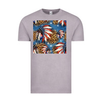 Vintage Zinc 4th of july indian headdress seamless pattern Vintage Tee - HRA Design Shop