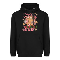 Black mrs claus gingerbread bakery Heavyweight Hoodie - MaliasSmallBusiness