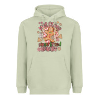 Matcha mrs claus gingerbread bakery Heavyweight Hoodie - MaliasSmallBusiness