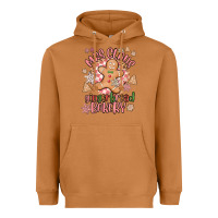 Meerkat mrs claus gingerbread bakery Heavyweight Hoodie - MaliasSmallBusiness