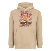 Mushroom mrs claus gingerbread bakery Heavyweight Hoodie - MaliasSmallBusiness