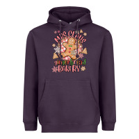 Plum mrs claus gingerbread bakery Heavyweight Hoodie - MaliasSmallBusiness