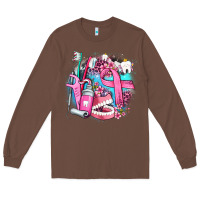 Chestnut dental elements and cancer with cowhide and leopard Long Sleeve Tee - AdoDesignShop