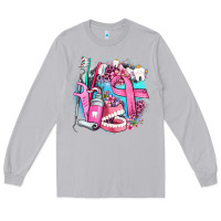 Moon Dust dental elements and cancer with cowhide and leopard Long Sleeve Tee - AdoDesignShop