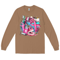 Toasted Coconut dental elements and cancer with cowhide and leopard Long Sleeve Tee - AdoDesignShop